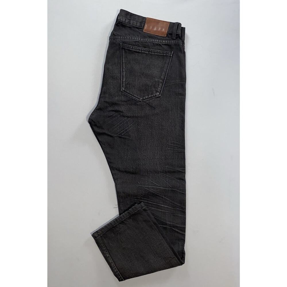 Quiksilver Premium Collection Tapered Leg Button Fly Cotton Denim Jeans. 38X31.5
